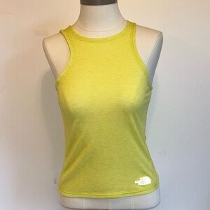 The North Face Soft Yellow Athletic Tank Top Women’s Small / Petite
